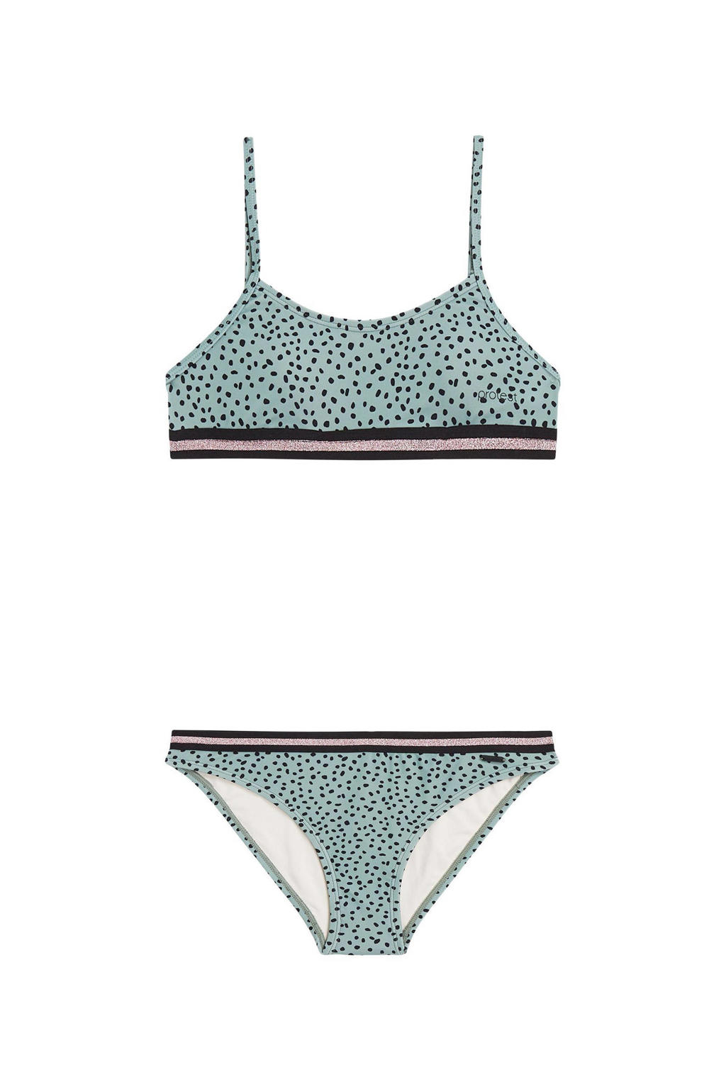 Protest Crop Bikini Prtmisha Jr Groen Wehkamp