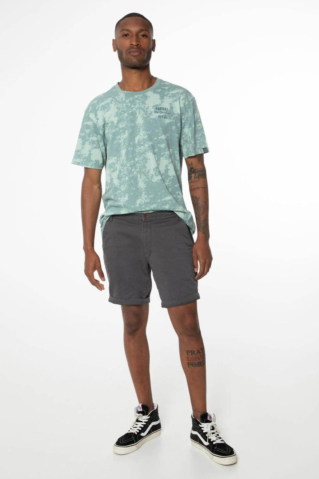 Protest regular fit short PRTBASTIAN deep grey