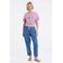Protest cropped boyfriend broek PRTFOSTER medium blue denim