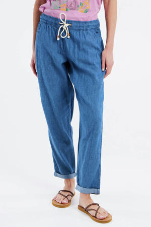 cropped boyfriend broek PRTFOSTER medium blue denim