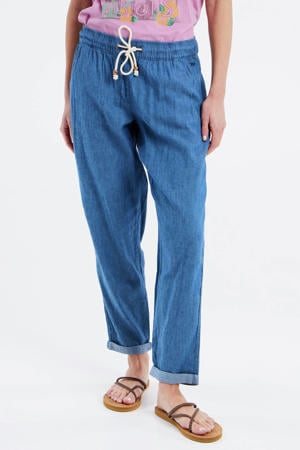 cropped boyfriend broek PRTFOSTER medium blue denim