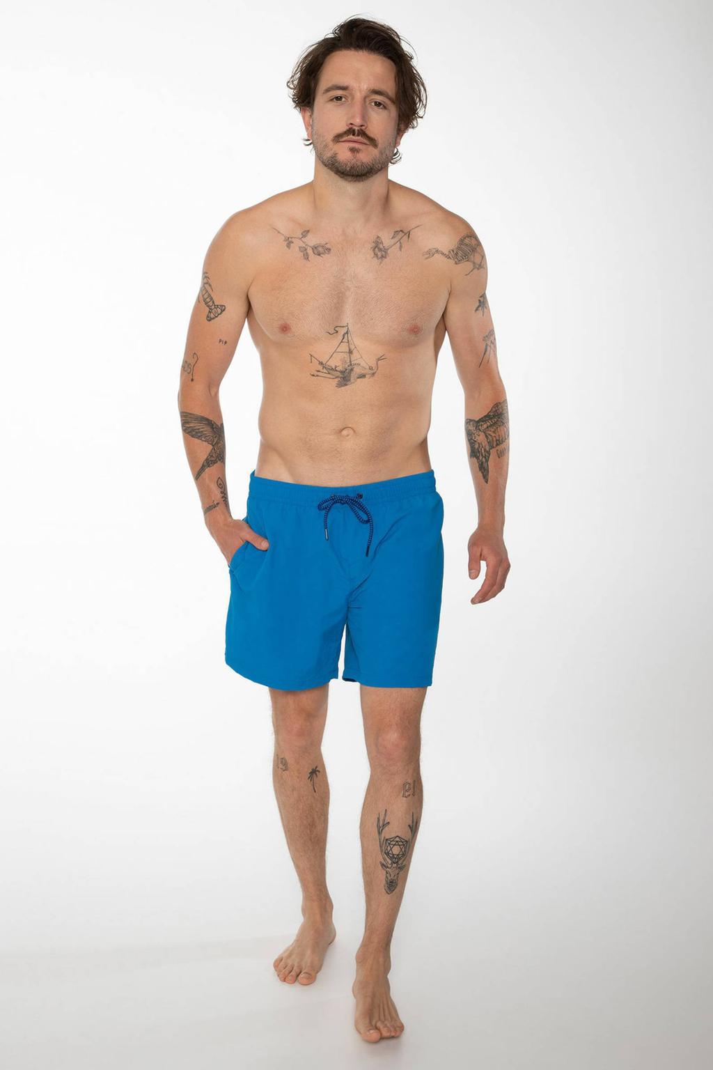 Protest zwemshort FASTER blauw