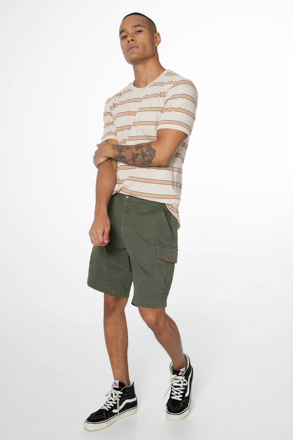 Protest regular fit cargo short PRTNYTRO spruce