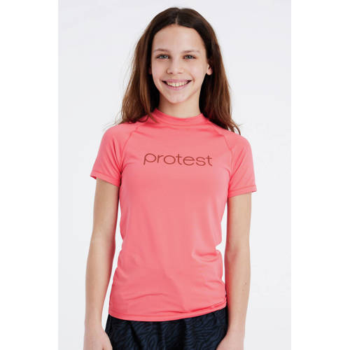 Protest UV T-shirt PRTSENNA JR koraalrood afbeelding