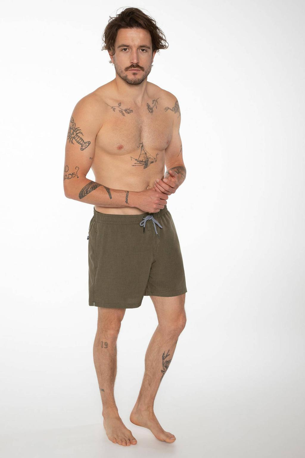Protest zwemshort DAVEY kaki