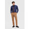 Selected slim fit overhemd SLHSLIMSOHO met all over print navy blazer