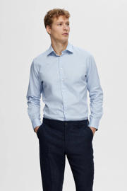 thumbnail: Selected slim fit overhemd SLHSLIMSOHO cashmere blue