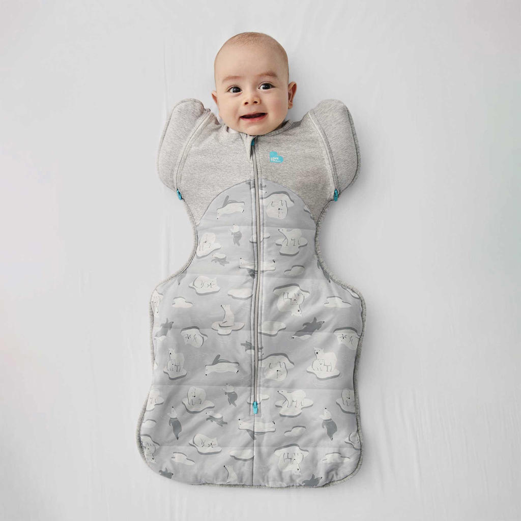 Love to Dream overgangsslaapzak Fase 2 TOG 3.5 Grey WARM wehkamp