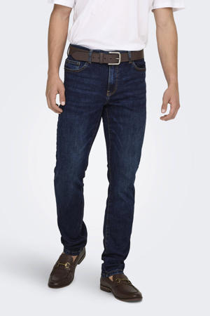 slim fit jeans ONSLOOM dark blue denim