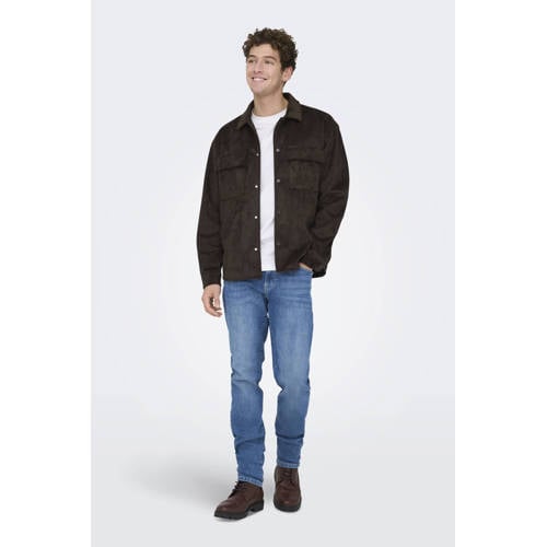 ONLY & SONS slim fit jeans ONSLOOM medium blue denim afbeelding