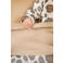 Meyco hydrofiele baby wieglaken 75x100 cm sand