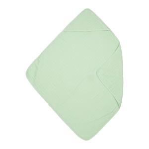 hydrofiele badcape 80x80cm soft green