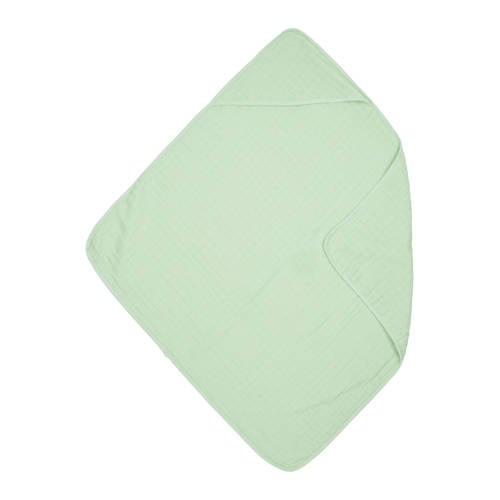 Meyco hydrofiele badcape 80x80cm soft green afbeelding