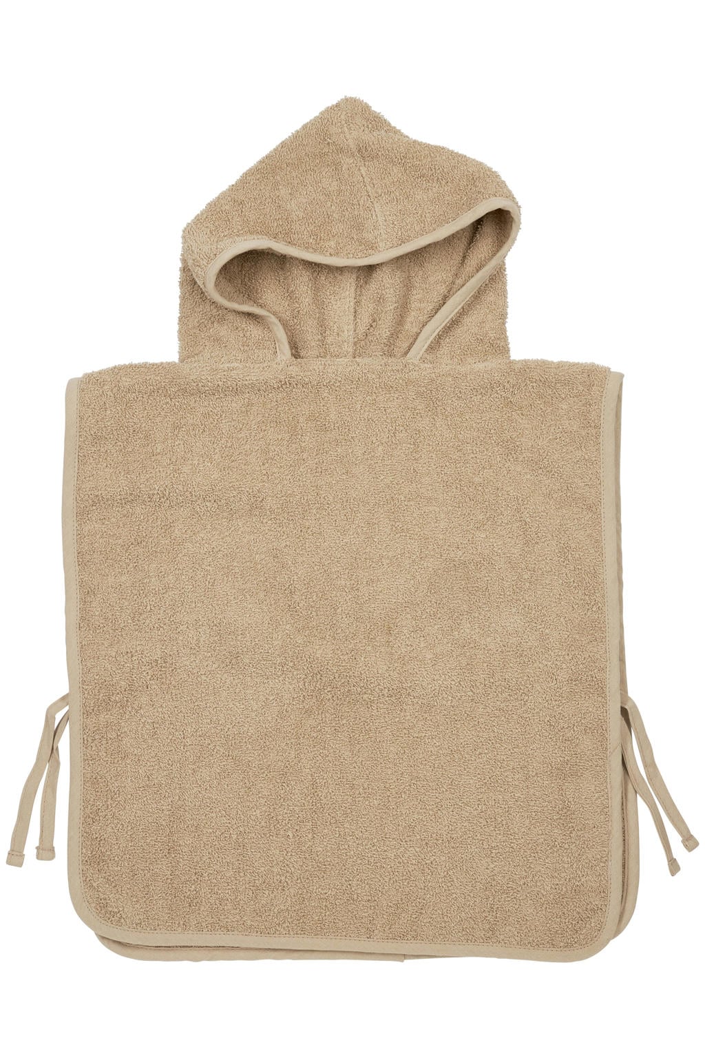 Meyco basic badstof badponcho 1-3 jaar sand