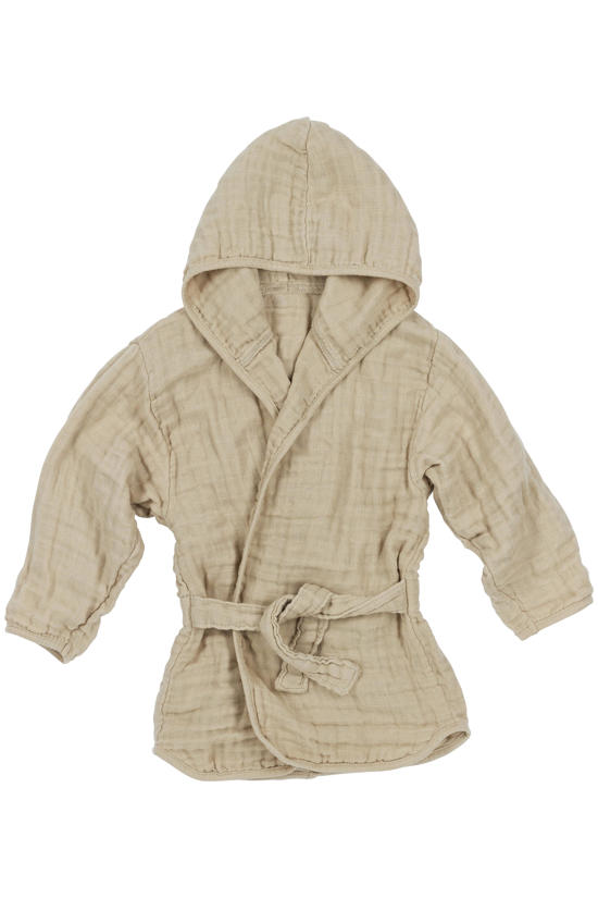 beige badjassen