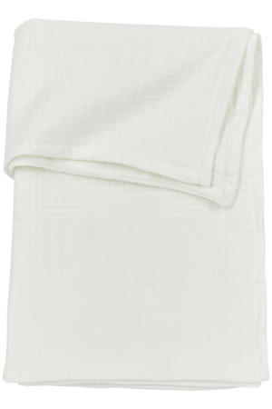 hydrofiele baby ledikantlaken 100x150cm offwhite