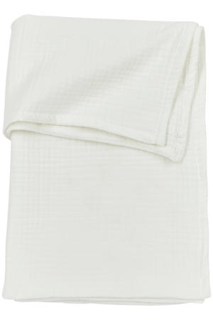 hydrofiele baby ledikantlaken 100x150cm offwhite