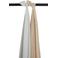 Meyco hydrofiele swaddle - Uni - Grey/Sand - 120x120cm (set van 2)