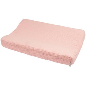 hydrofiele aankleedkussenhoes soft pink