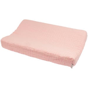 hydrofiele aankleedkussenhoes soft pink