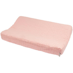 hydrofiele aankleedkussenhoes soft pink
