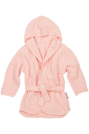 hydrofiele badjas soft pink