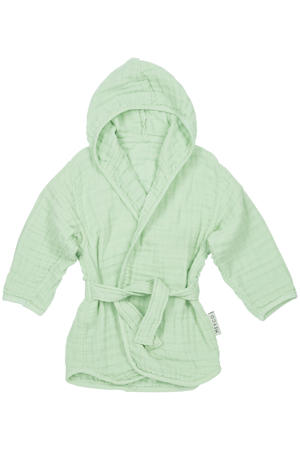 hydrofiele badjas soft green