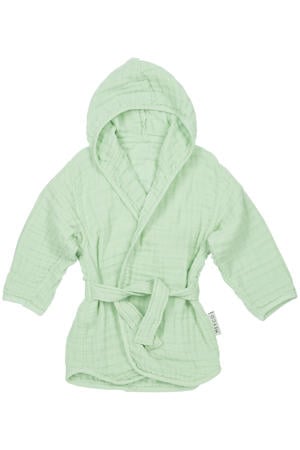 hydrofiele badjas soft green