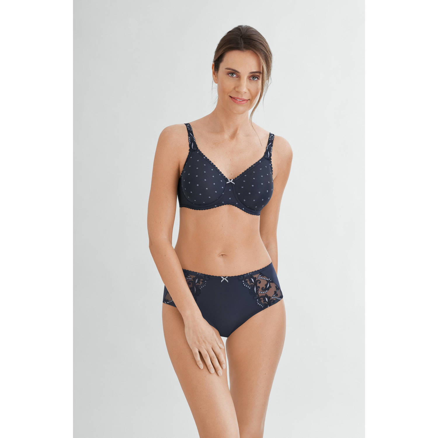 Felina slip Secret Delight donkerblauw