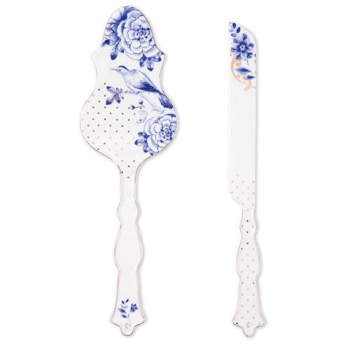Pip Studio Royal White taartschep & mes afbeelding