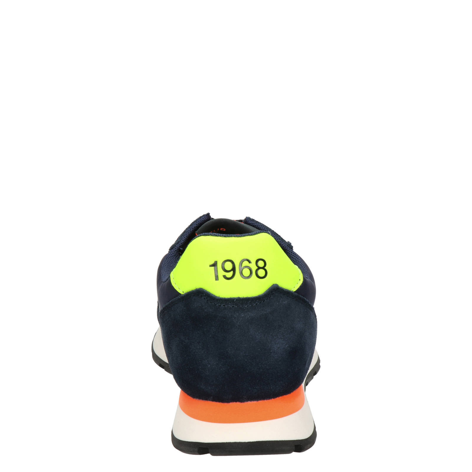 SUN68 Tom Solid Suède Sneakers Zwart