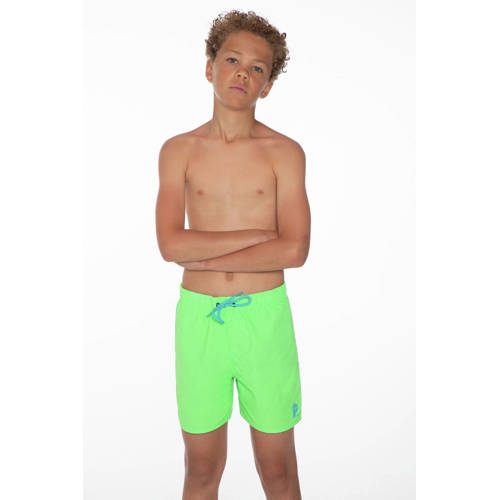 Protest zwemshort CULTURE JR neon groen afbeelding