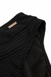 thumbnail: Protest high waist bikinibroekje MIXSAMAE met ribstructuur zwart