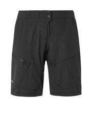 thumbnail: Zwarte heren Protest fietsshort van polyamide met regular fit, rits- en knoopsluiting en effen
