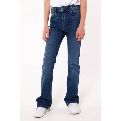 America Today flared jeans Emily Flare Jr dark blue denim afbeelding
