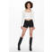 ONLY skinny short ONLCARMEN zwart