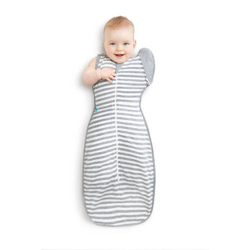 Love to Dream SwaddleUp overgangsslaapzak Fase 2 TOG 1.0 grijs/wit afbeelding