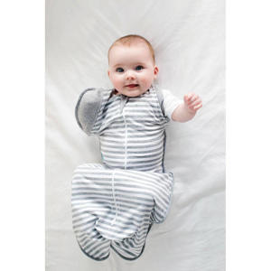 SwaddleUp overgangsslaapzak Fase 2 TOG 1.0 grijs/wit