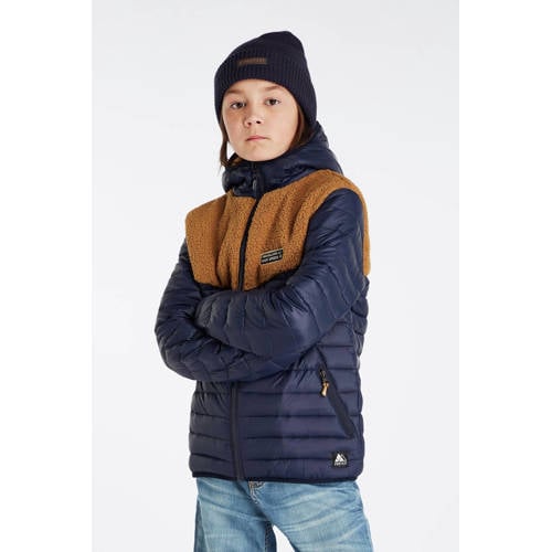 Protest outdoor jas PRTDUCO JR donkerblauw/bruin afbeelding