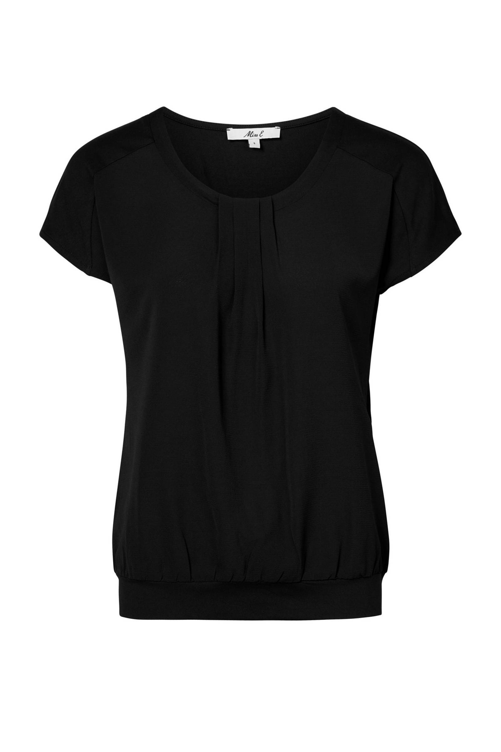 Shirt met elastische online boord