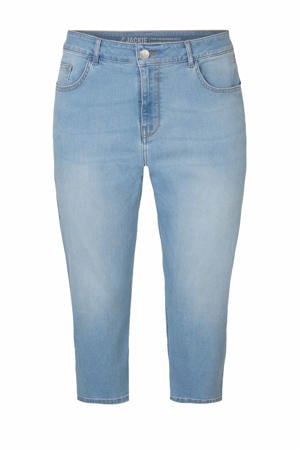 high waist skinny capri jeans Jackie light blue