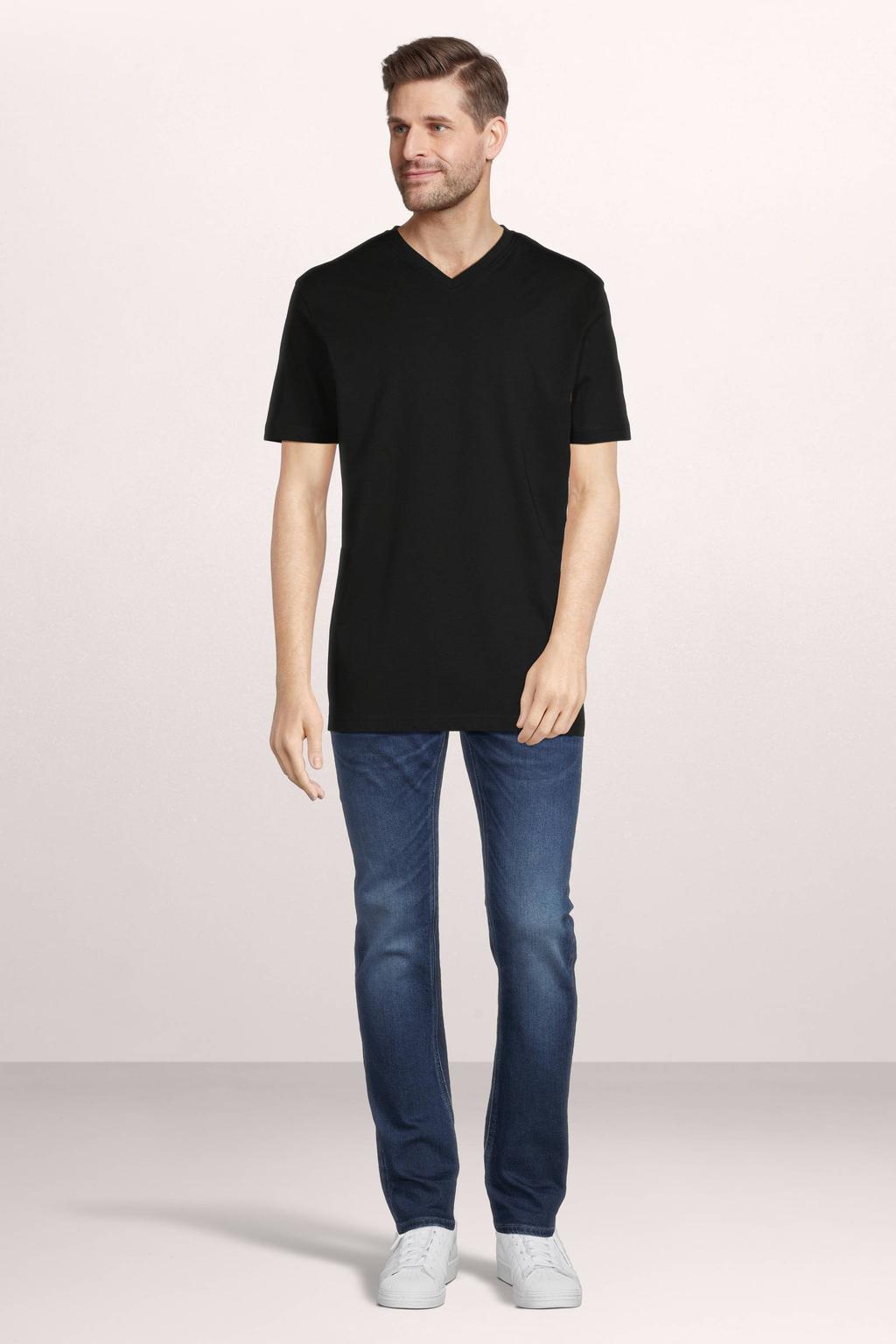 LERROS regular fit T-shirt zwart (set van 2)