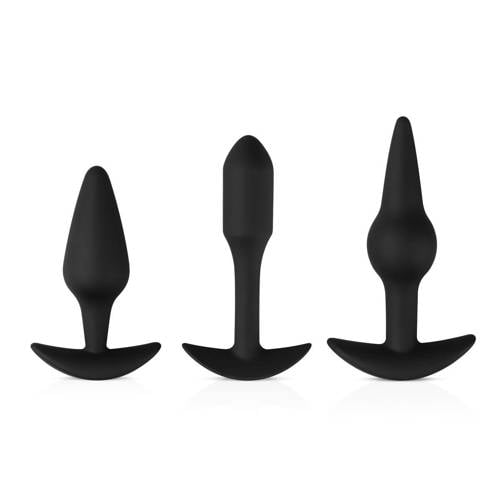 EasyToys Pleasure Kit buttplug - Zwart afbeelding