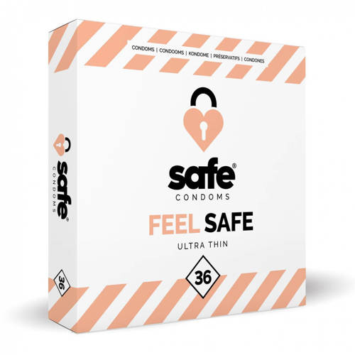Wehkamp SAFE ultra dun condooms - 36 stuks aanbieding