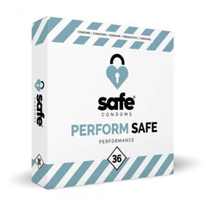 Wehkamp SAFE orgasme vertragend performance condooms - 36 stuks aanbieding