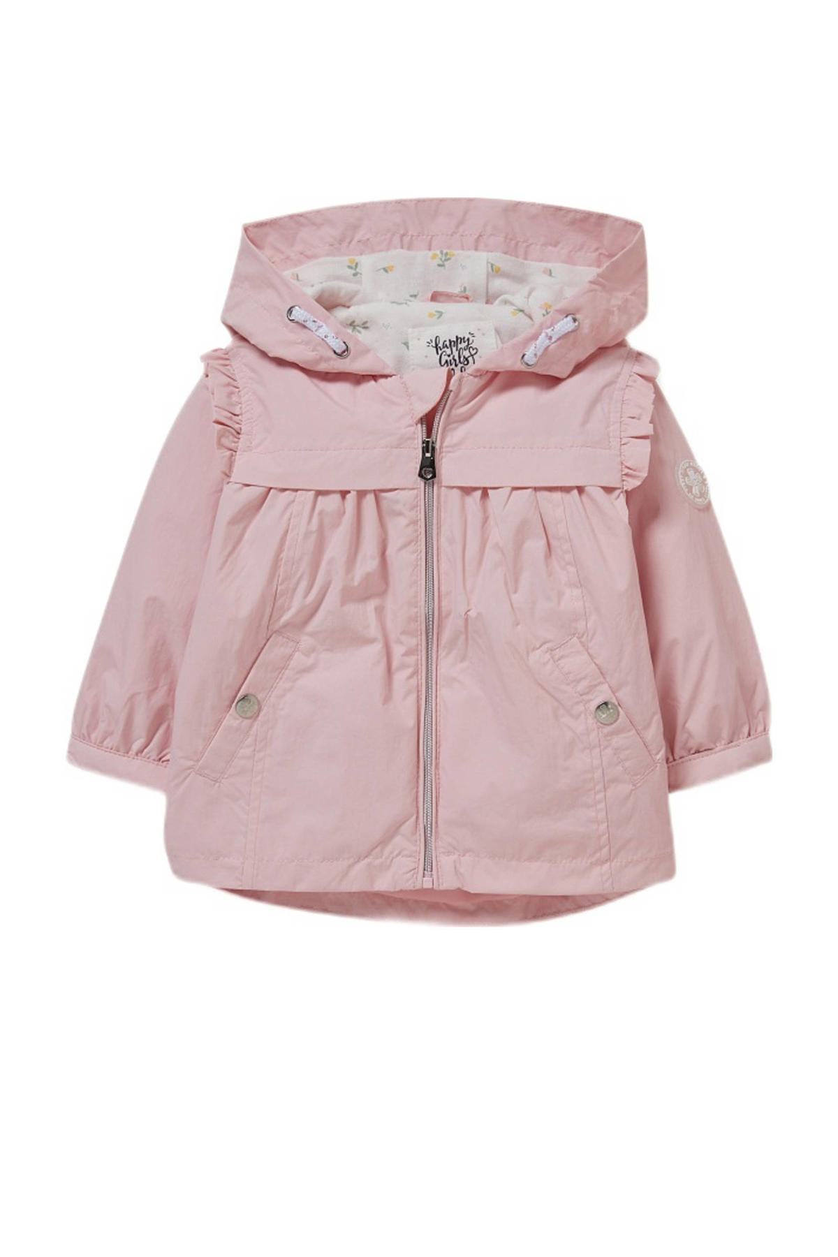 C&A Happy girls Club zomerjas met ruches lichtroze wehkamp