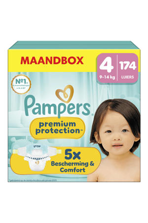 Maat 4 maandbox - 174 luiers - 9kg-14kg