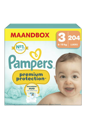 Maat 3 maandbox - 204 luiers - 6kg-10kg
