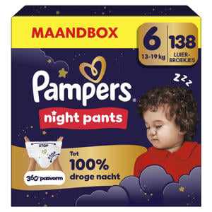 Night Pants Maat 6 maandbox - 138 luierbroekjes - 15kg+