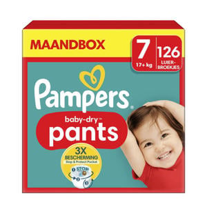 Maat 7 maandbox - 126 luierbroekjes - 17kg+